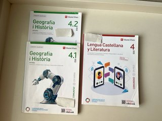Libros en buen estado 4 ESO y 2ndo Bachiller