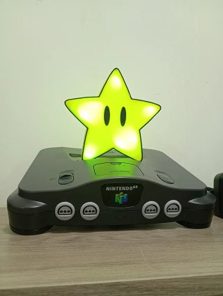 Nintendo 64 Completa + Lote Soportes (101)