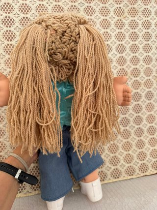 Muñeca Cabbage Patch Kids Pelo Lana