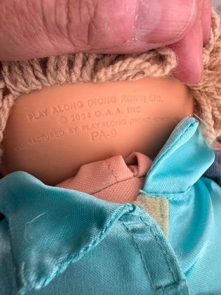 Muñeca Cabbage Patch Kids Pelo Lana