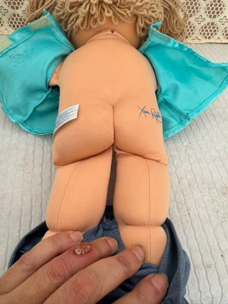 Muñeca Cabbage Patch Kids Pelo Lana