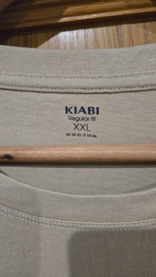 Camiseta sin mangas Kiabi XXL beige