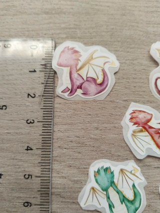 Pegatinas/stickers de dragones