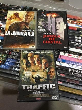 DVDs de Películas Variadas - 1,5€ unidad