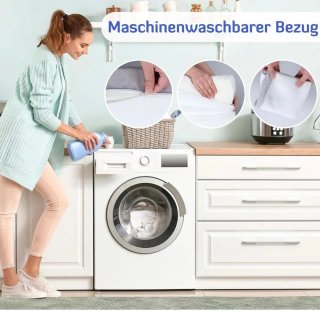 Almohada Viscoelástica Ortopédica Gris/Blanca