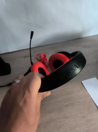 Auriculares Corsair Negro/Naranja