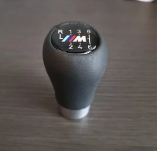 BMW POMO M SPORT PALANCA CAMBIOS LOGO M 6 Vel
