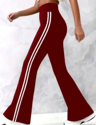 Pantalón legging deportivo acampanado Burdeos xs/S