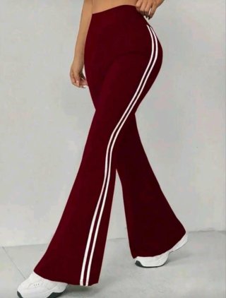 Pantalón legging deportivo acampanado Burdeos xs/S