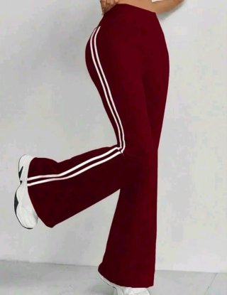 Pantalón legging deportivo acampanado Burdeos xs/S
