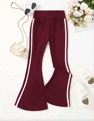 Pantalón legging deportivo acampanado Burdeos xs/S