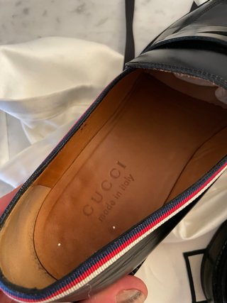Mocassini Gucci Tg 7,5 Nero