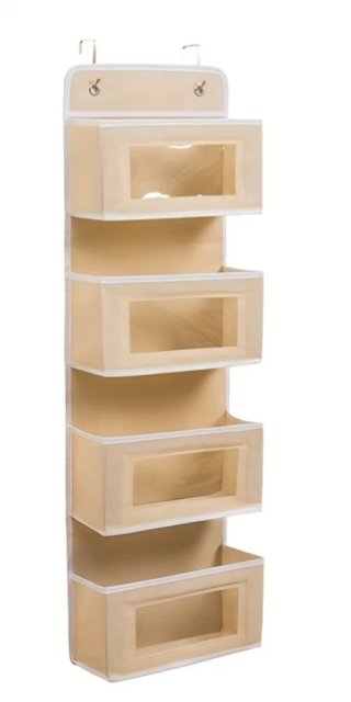 Organizador 4 compartimentos beig