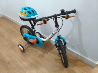 Bici infantil B'Twin 100 Arctic 14"