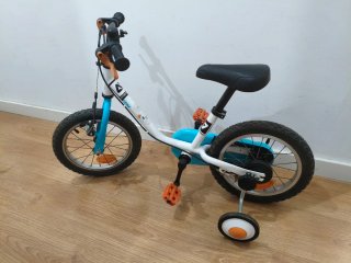 Bici infantil B'Twin 100 Arctic 14"