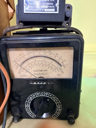 Multímetro Analógico Vintage Marconi