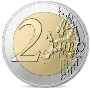 MONEDA CONMEMORATIVA 2€ 2012. GUILLAUME IV