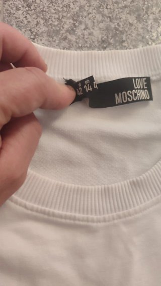Vestido Moschino Blanco Love and Sexy