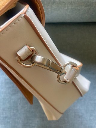 Bolso Parfois Marrón y Blanco