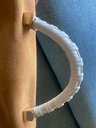 Bolso Parfois Marrón y Blanco