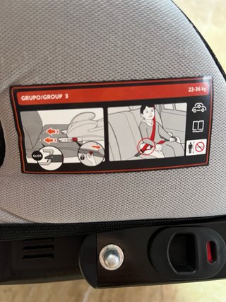 Alzador coche Vivitta Isofix