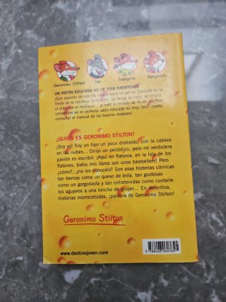 Un ratón educado no se tira ratopedos Geronimo ...