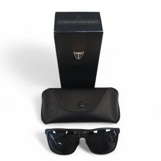 GAFAS DE SOL GAFAS ATTCL 8587 NEGRAS + CAJA+ FUNDA