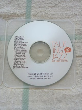 CD Talking Jazz with Ben Sidran "Singles"