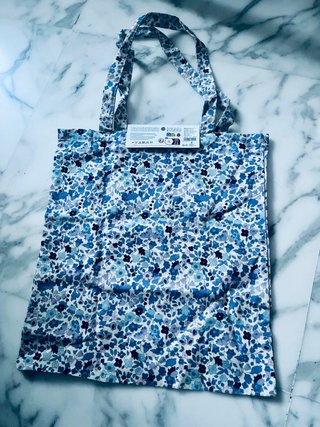 Borsa Flying Tiger Fantasia Floreale Blu