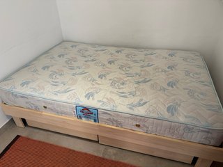 Colchón Dupen y Somier de Láminas 135cm x 210cm