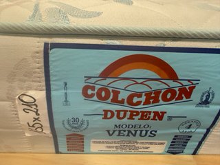 Colchón Dupen y Somier de Láminas 135cm x 210cm