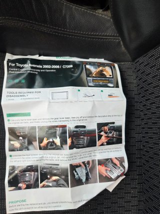 Pantalla Android Toyota Avensis
