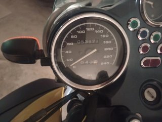 BMW R1150R Naked Gris y Amarilla