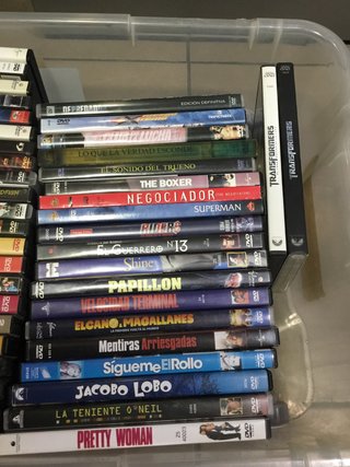 DVDs de Películas Variadas - 2€ Unidad