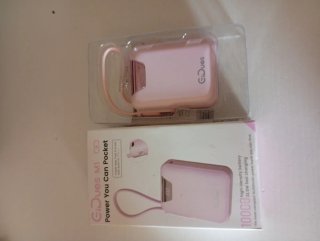 Cargador Portátil Gidues 10000mAh Rosa