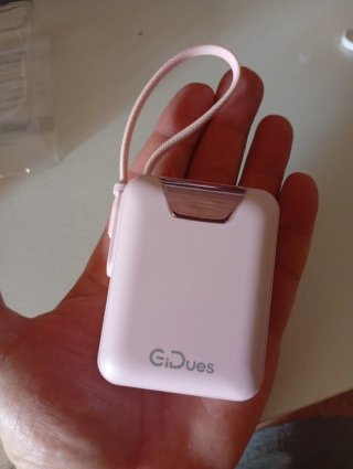 Cargador Portátil Gidues 10000mAh Rosa