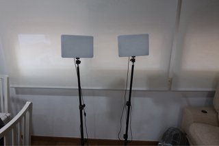 2 Focos LED para fotografía y vídeo