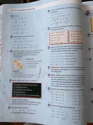 Matemáticas 2o ESO.