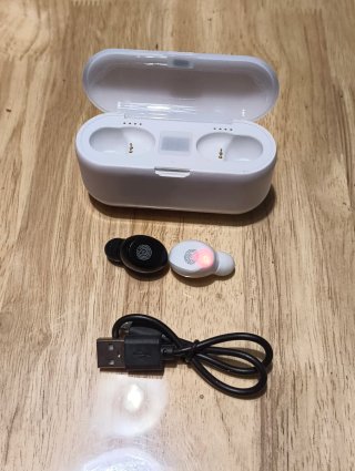 Auriculares Bluetooth Blancos Multicolor