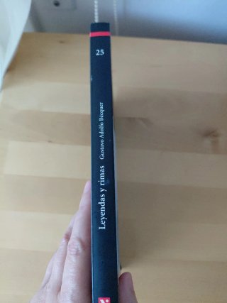 Libro Leyendas y rimas Gustavo Adólfo Bécquer