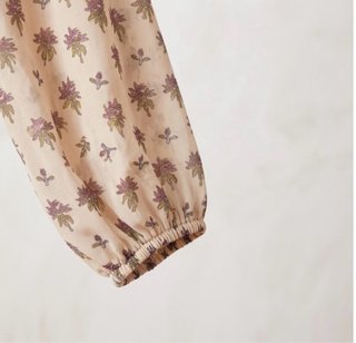 Vestido Boho Slowlove Beige/Rosa talla M