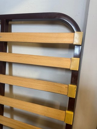 Somier Matrimonio Madera y Metal