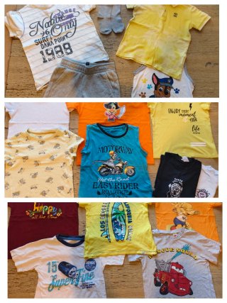 Lotto abbigliamento bambino 5/6 anni