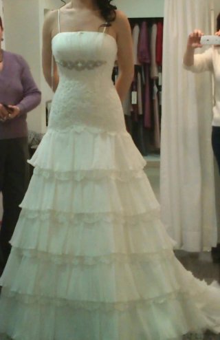 Vestido de Novia Rosa Clará Talla 36