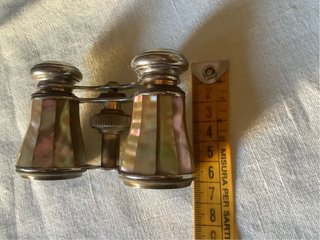 Binocolo vintage madreperla