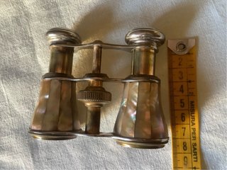 Binocolo vintage madreperla