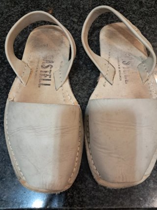 Sandalias Menorquinas Castells Beige Hombre