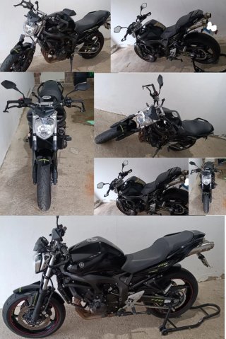 Yamaha FZ6 S2 Naked Negra 2007