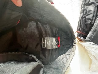 Traje Alpinestars Cordura Negro/Rojo