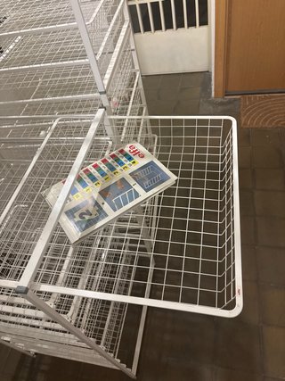 Estantería Metálica Blanca